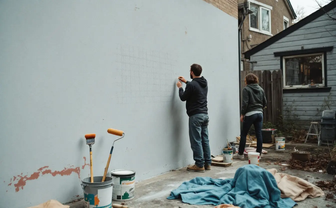 What you need to paint a mural: surfaces, paint, tools and a plan
