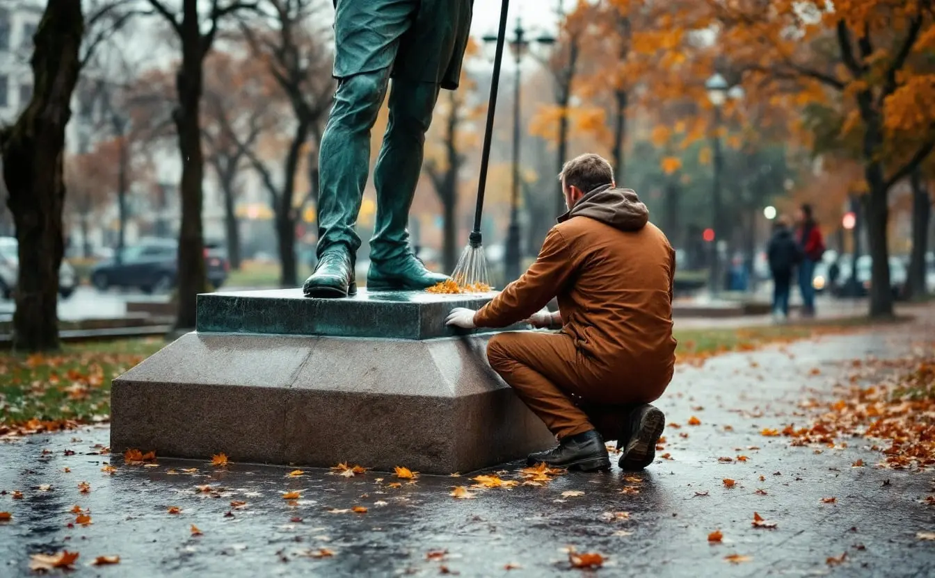 Who looks after a public sculpture once the opening is over